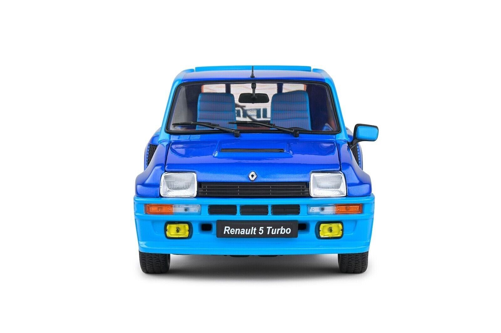 SOLIDO 1:18 Scale Diecast - 1981 Renault 5 Turbo in Blue