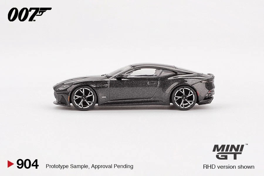 Mini GT 1:64 Aston Martin DBS James Bond 007 No Time to Die English RHD - BLISTER PACKAGING - MGT00904-007E