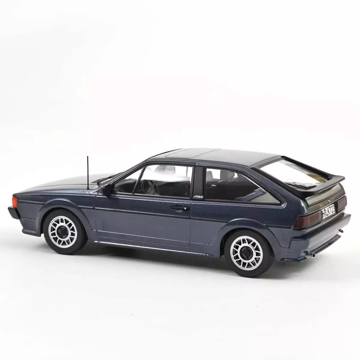 Norev 1:18 Scale Diecast - 1987 VW Volkswagen Scirocco Scala, Helios Blue Metallic - 188632