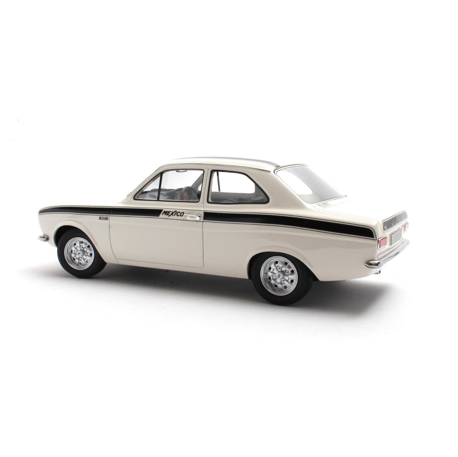 CULT 1:18 Scale Model 1973 Ford Escort Mk1 Mexico - White - CML063-4 - Only 96 Made
