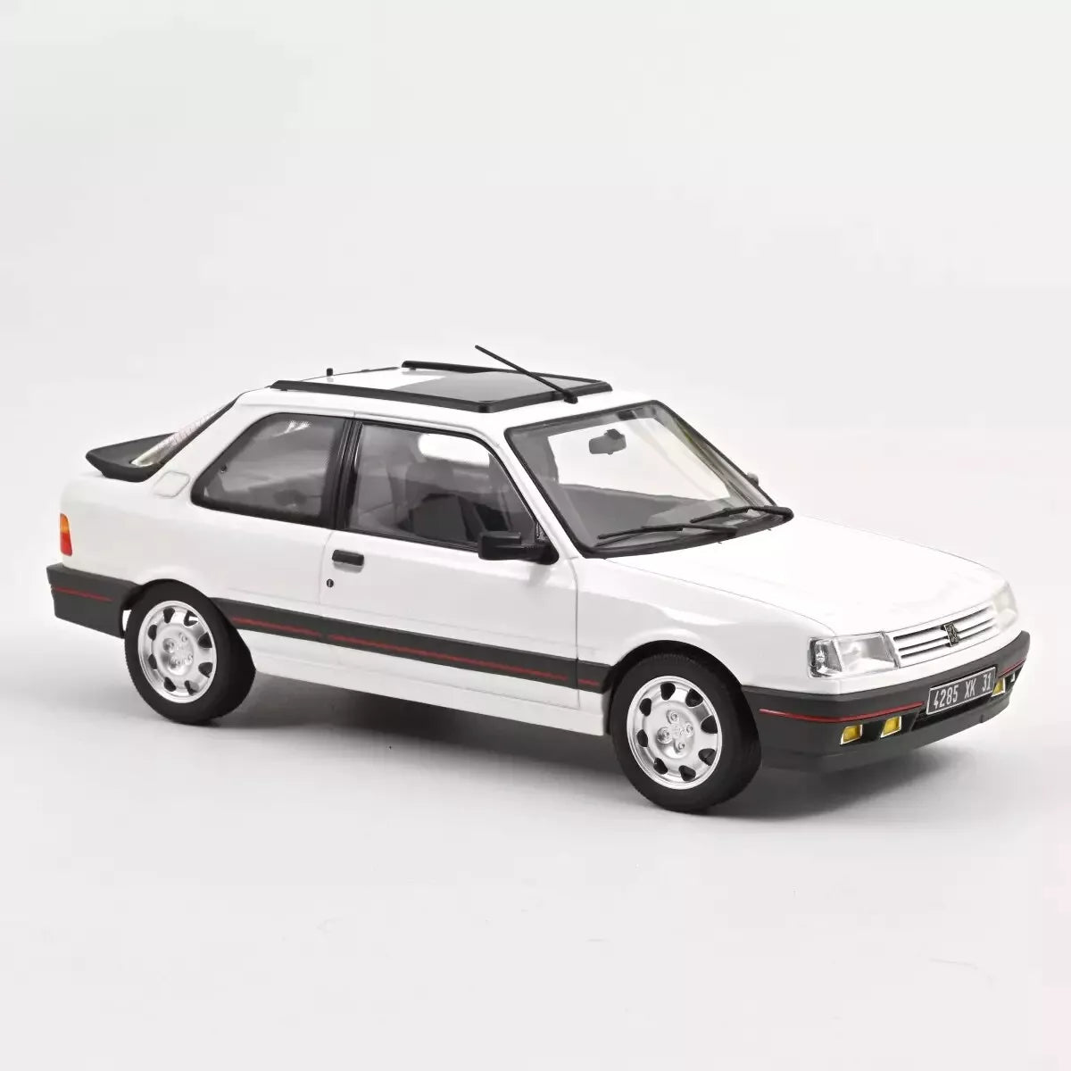 NoRev 1:18 Diecast Model Car, 1987 Peugeot 309 GTi LHD, Meije White - 184888