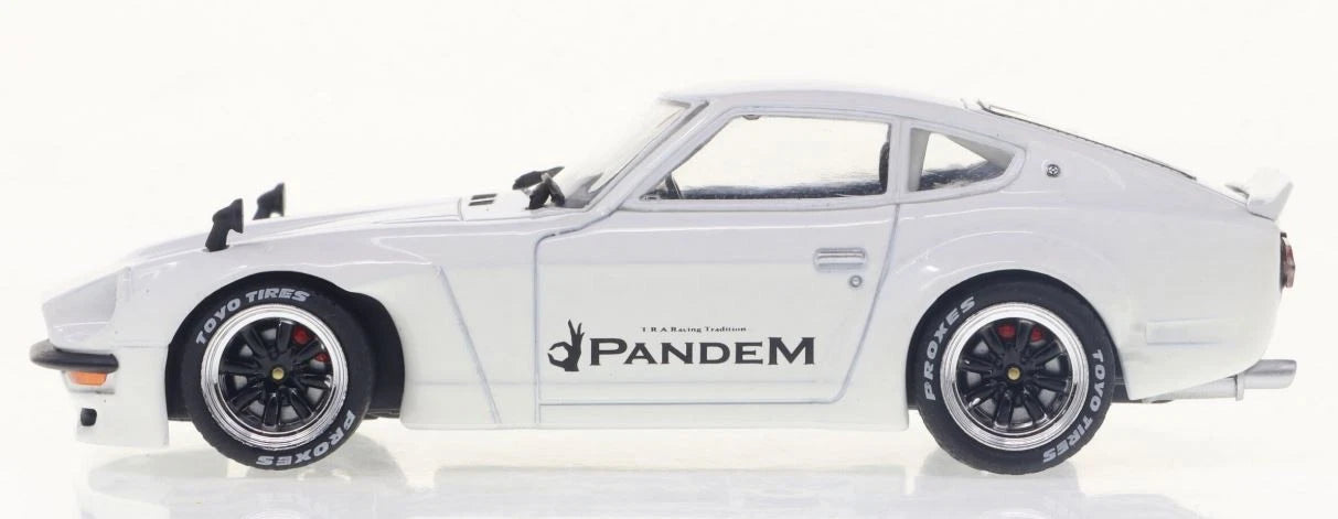 SOLIDO 1:43 Scale - 1973 Datsun Pandem 240Z Rocket Bunny, White - S4316301