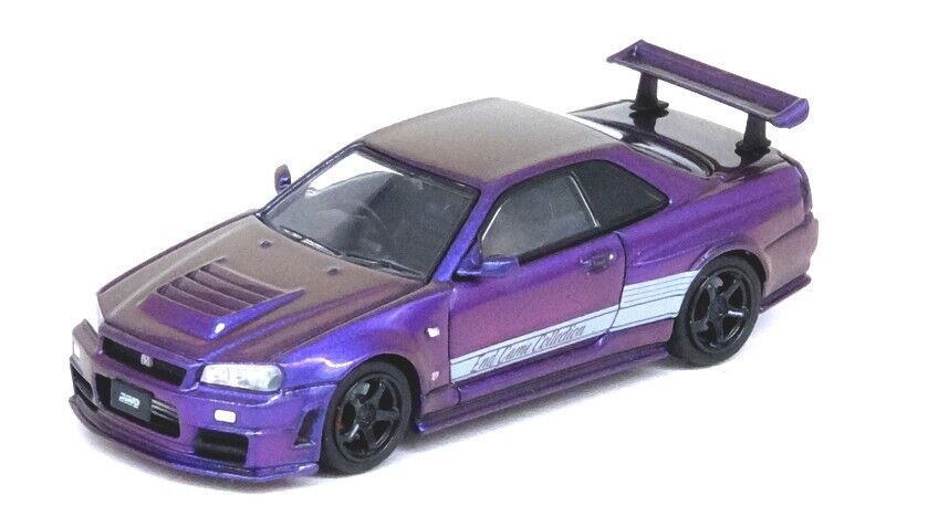 Inno64 1:64 Diecast - Nissan Skyline GT-R (R34) Z-Tune *Endgame* Australia Special Edition, Purple