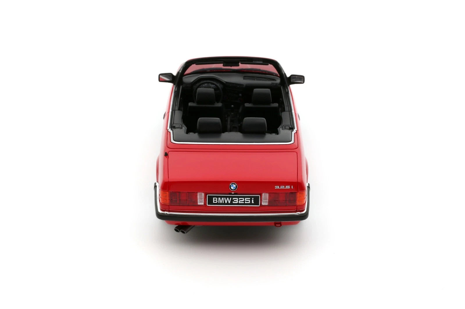 OTTO 1:18 Scale Resin Model Car - 1986 BMW E30 325i Convertible, Red - OT1194