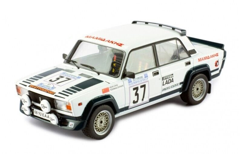 IXO 1:18 Scale Diecast LADA 2105 VFTS #37 H.OHU-T.DIENER ACROPOLIS RALLY 1983