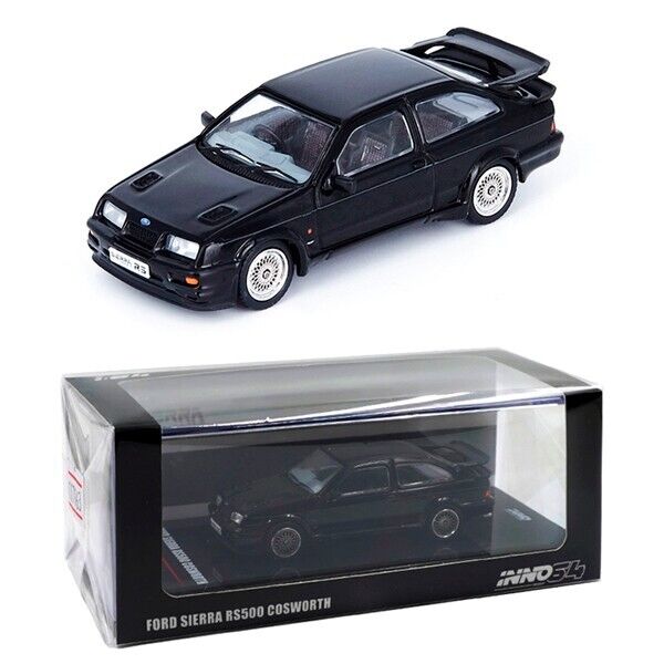 INNO64 1:64 Scale Diecast Model Car 1986 FORD SIERRA RS500 Cosworth - Black