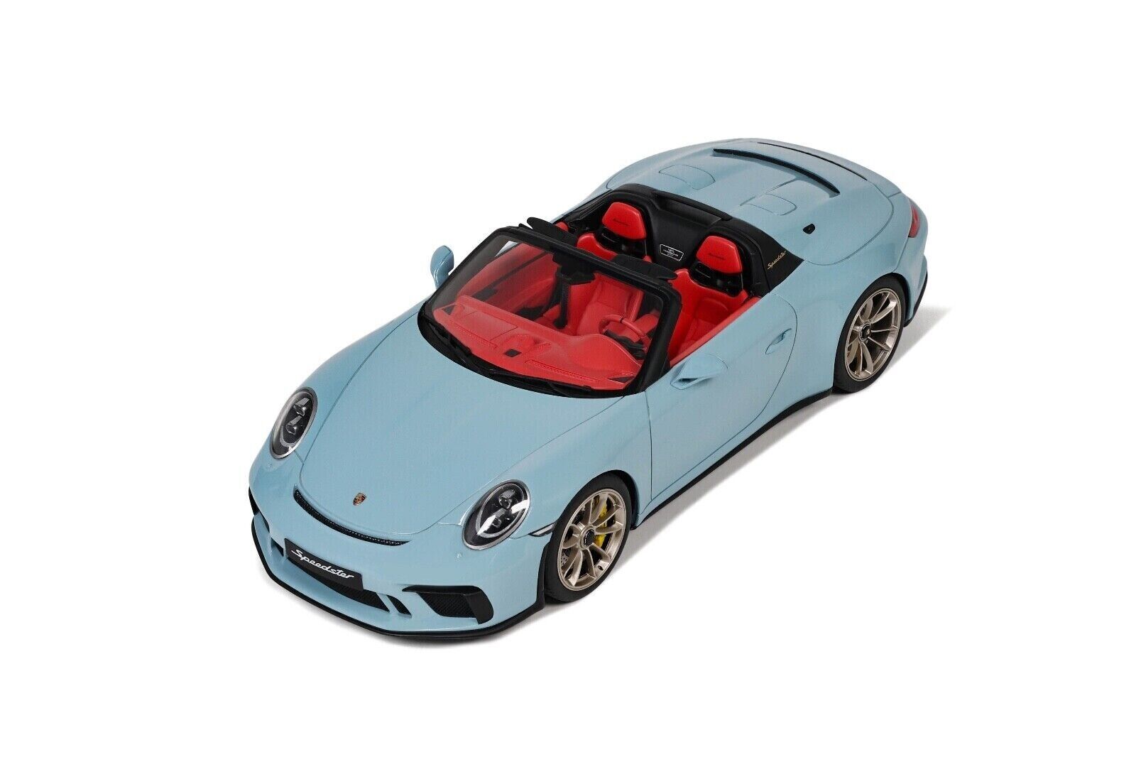 GT Spirit 1:18 Scale Resin Model Car Porsche 911 (911.2) Speedster Blue - GT408