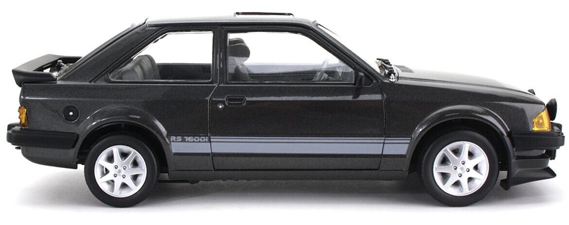 SUNSTAR 1:18 Scale Ford Escort Mk3 RS1600i in Graphite Grey - Only 360 units