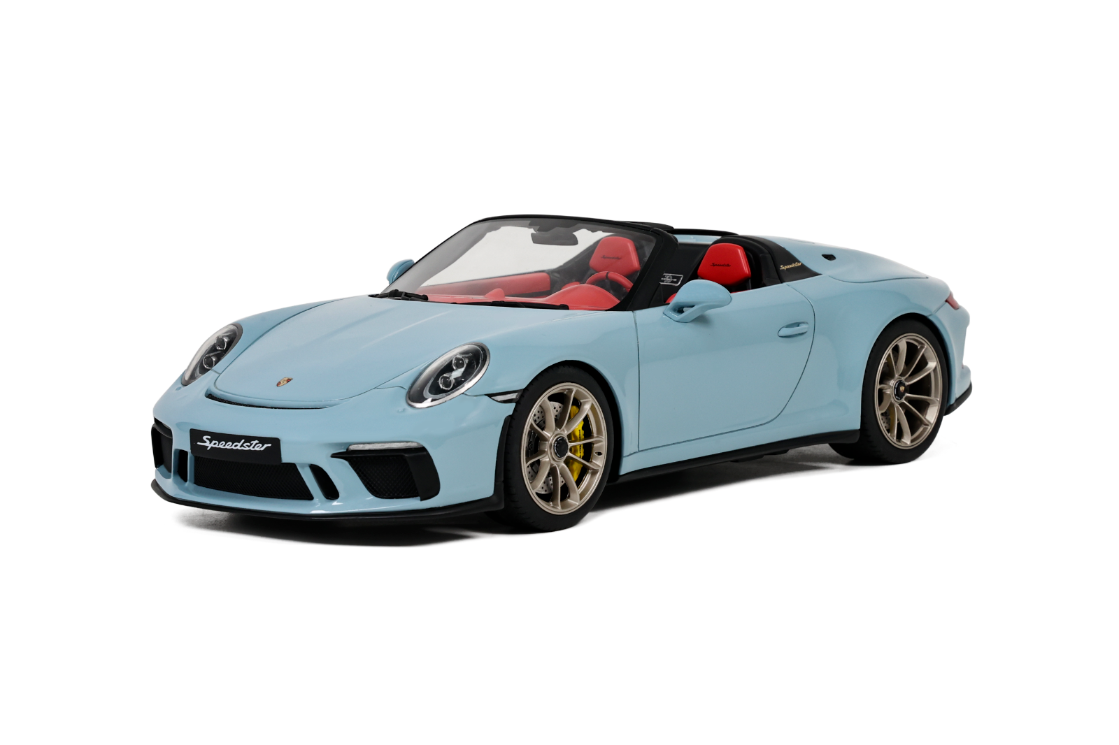 GT Spirit 1:18 Scale Resin Model Car Porsche 911 (911.2) Speedster Blue - GT408