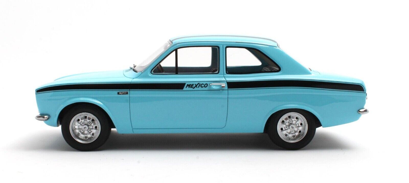 CULT 1:18 Scale Model 1973 Ford Escort Mk1 Mexico - Blue - CML063-2 - Only 96 Made