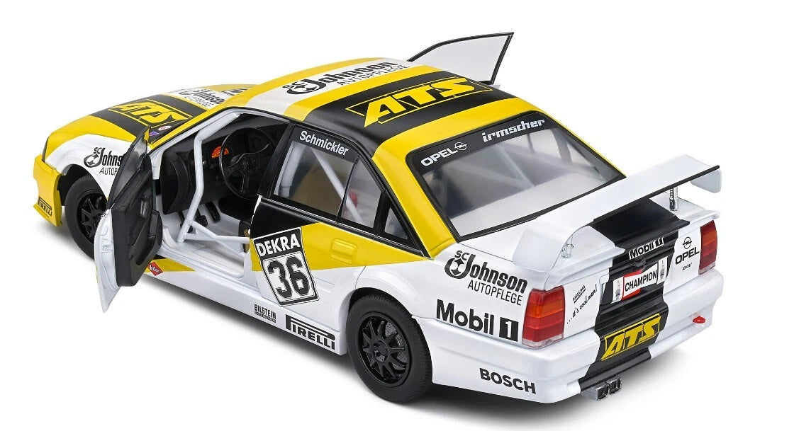 SOLIDO 1:18 Scale Diecast, 1991 Opel Omega Evolution 500 team Irmscher #36 F.ENGSTLER - S1809702