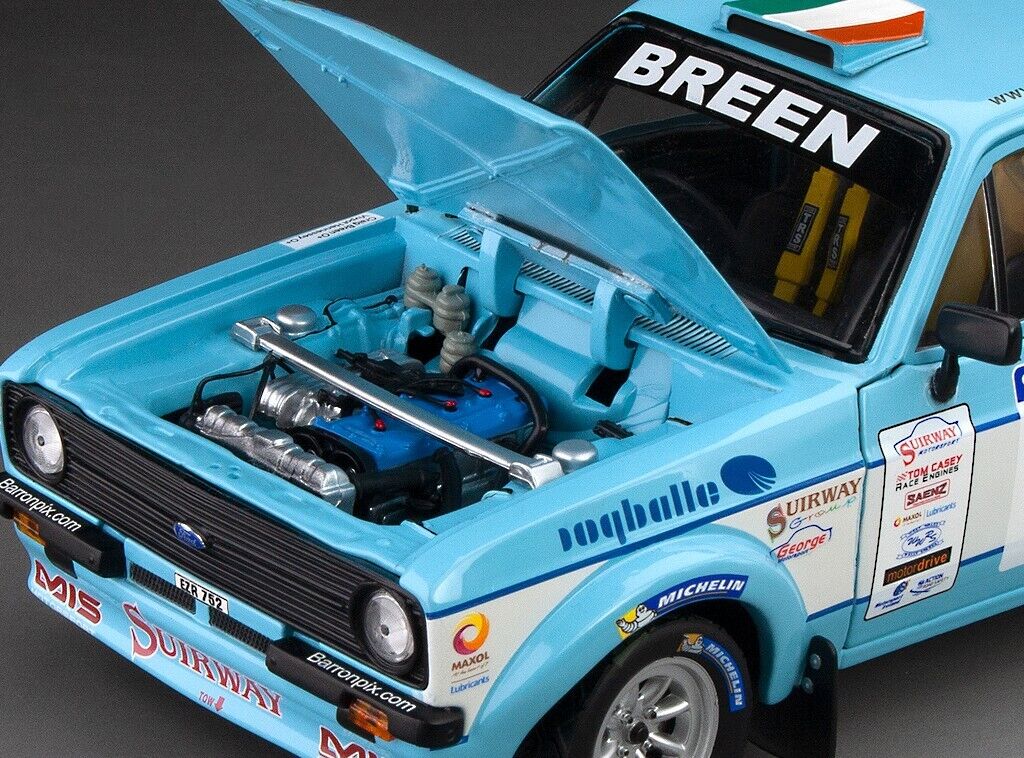 Sunstar 1:18 Ford Escort RS1800 – #3 C Breen/V.Hennessey Winner West Wales Rally