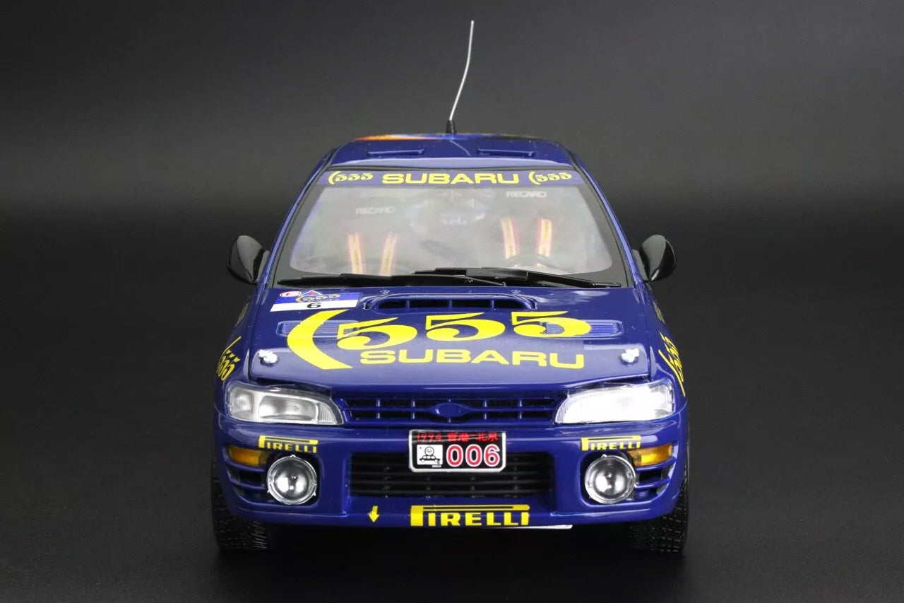 Sunstar 1:18 - Subaru Impreza 555 #6 R. Burns / R.Reid - 2nd 555 Hong Kong Beijing Rally 1994