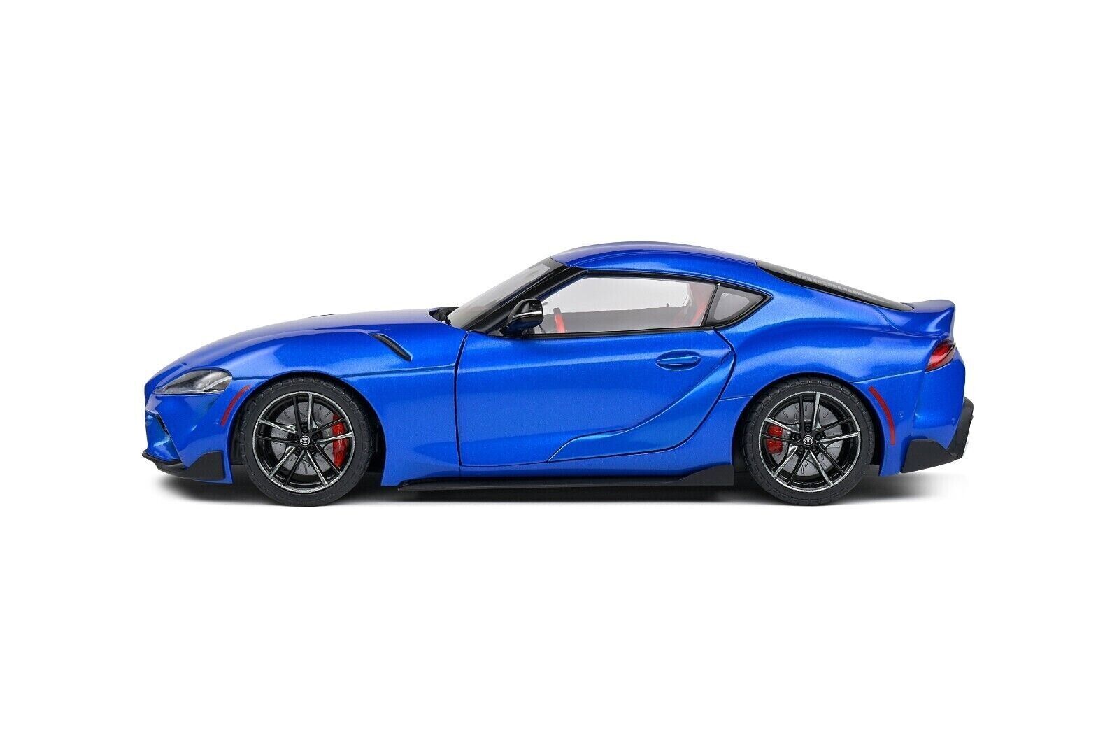 SOLIDO 1:18 Scale Diecast Model, 2021 Toyota GR Supra in Horizon Blue Metallic