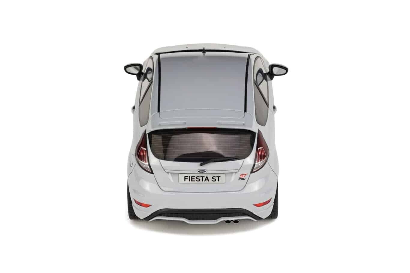OTTO 1:18 Scale Resin Model Car - 2016 Ford Fiesta ST200 Mk7 in Grey (OT985)