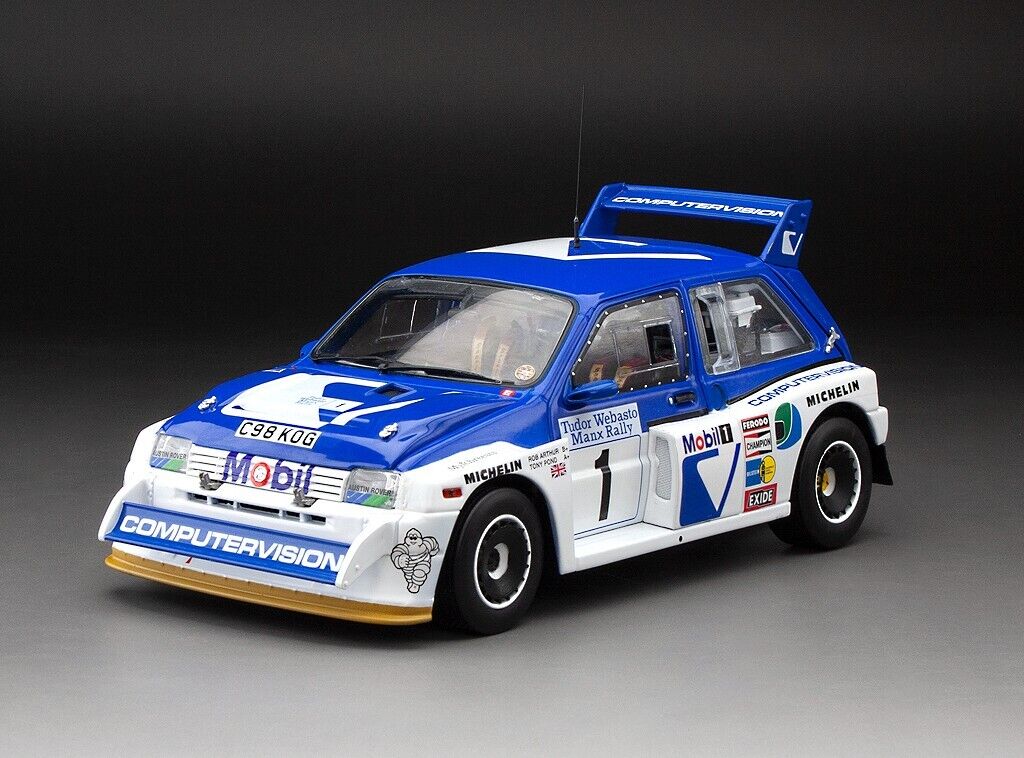 Sunstar 1:18 MG Metro 6R4 #1 T.Pond/ Arthur-Winner Manx International Rally 1986