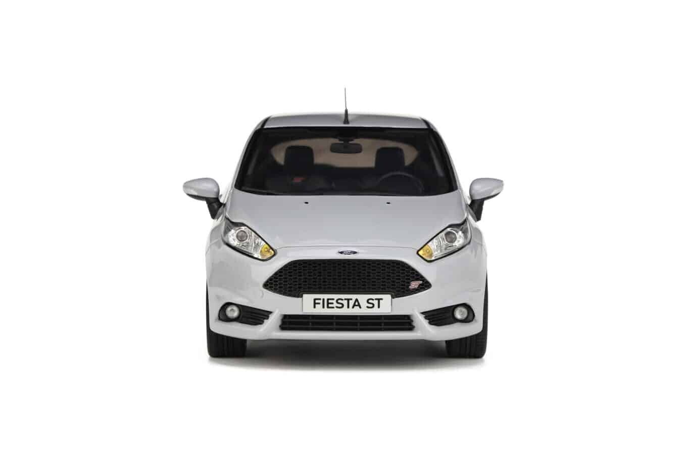OTTO 1:18 Scale Resin Model Car - 2016 Ford Fiesta ST200 Mk7 in Grey (OT985)