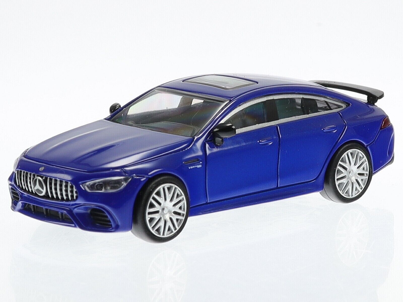 PARA64 1:64 Scale Diecast Model Car - Mercedes AMG GT 63 in Metallic Blue - LHD