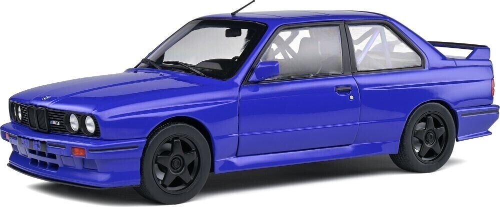 Solido 1:18 Diecast Model Car - 1801516 1990 BMW E30 M3 Streetfighter, Blue