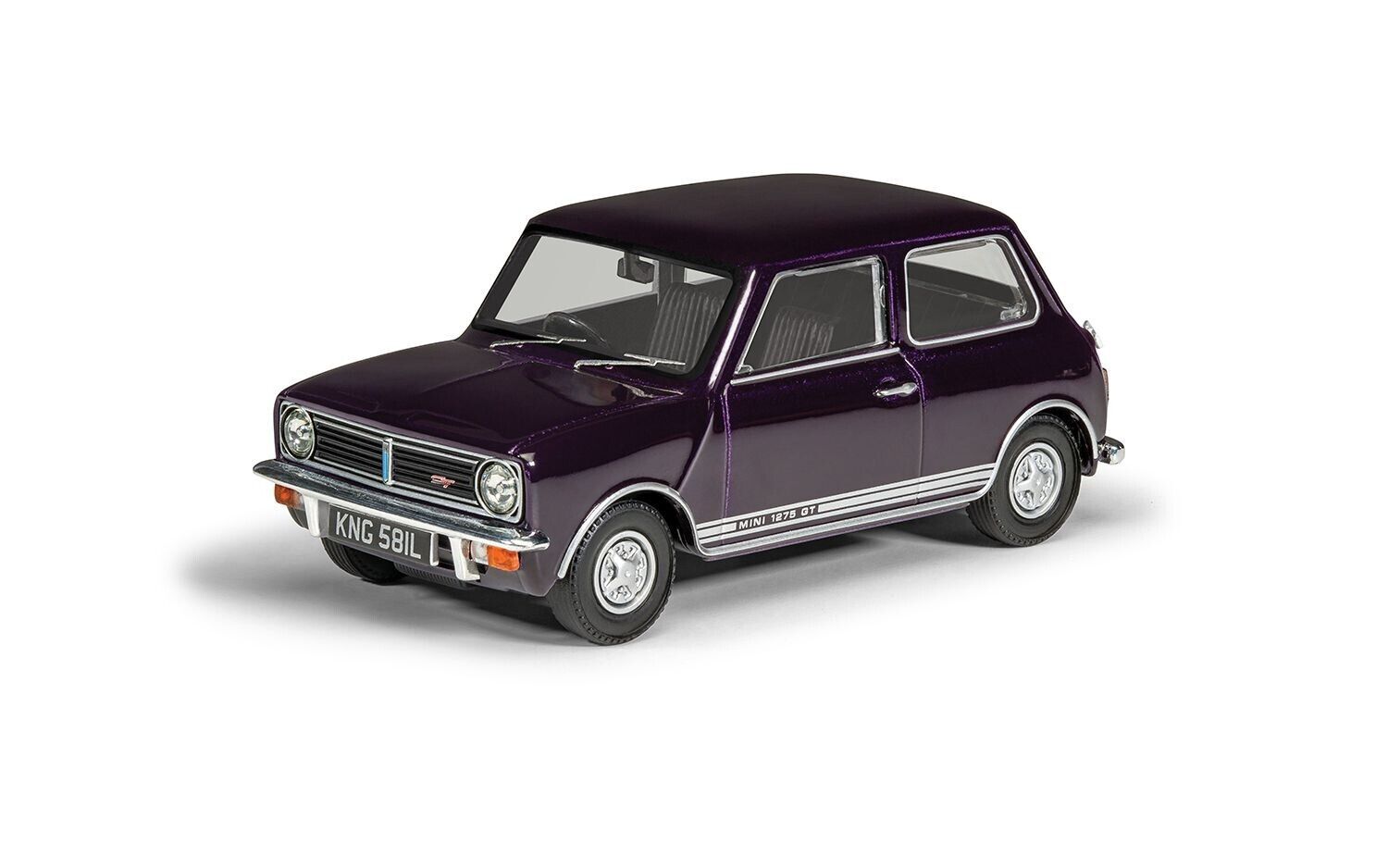 Corgi 1:43 Diecast Model VA13508 Mini 1275 GT in Tulip Black