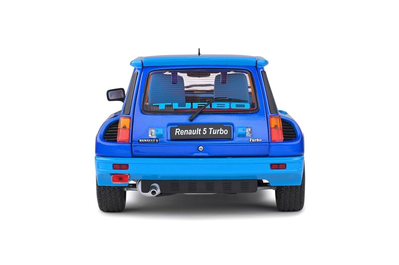SOLIDO 1:18 Scale Diecast - 1981 Renault 5 Turbo in Blue