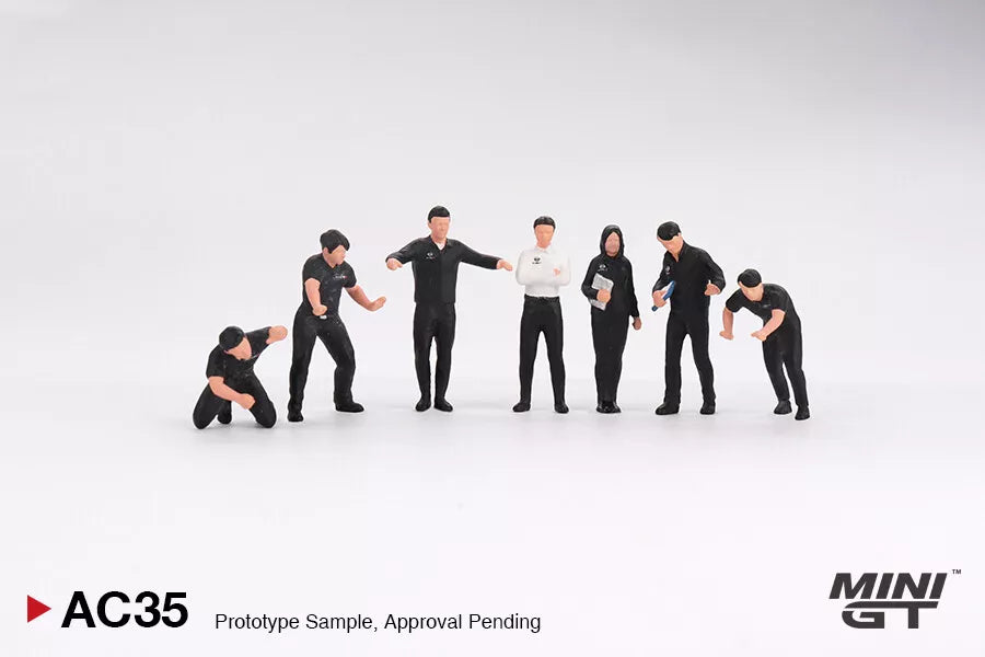 Mini GT 1:64 Diecast Figures, NISMO Technician Team - MGTAC35