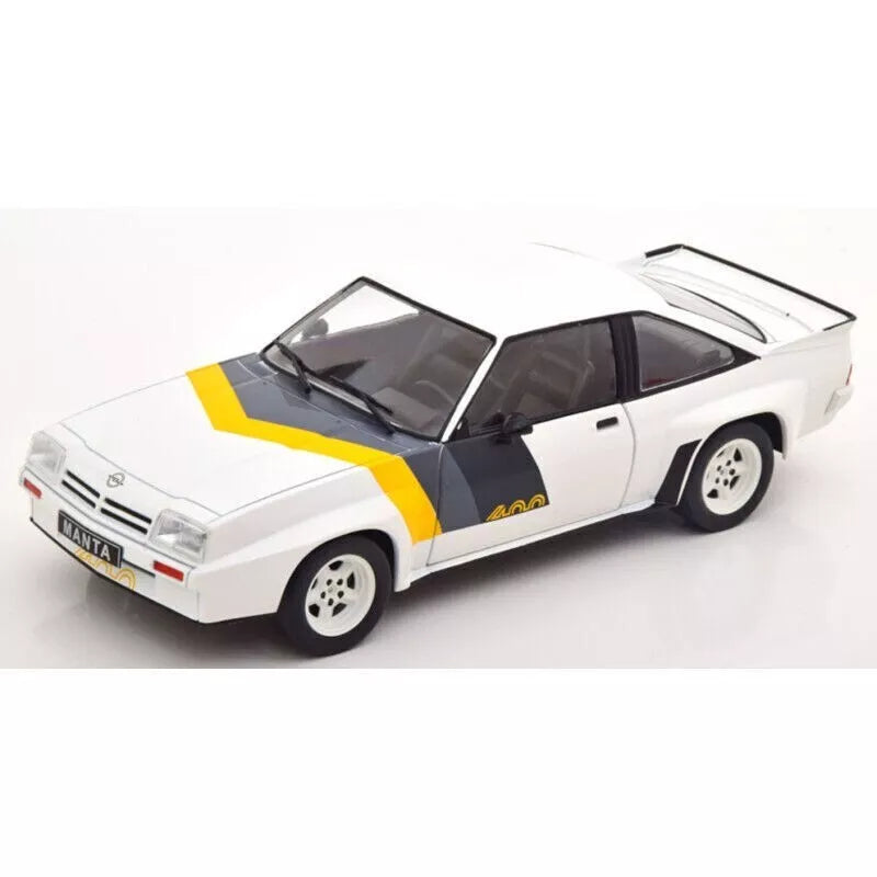 Whitebox 1:24 Scale Diecast Model Car - Opel Manta B 400 in White