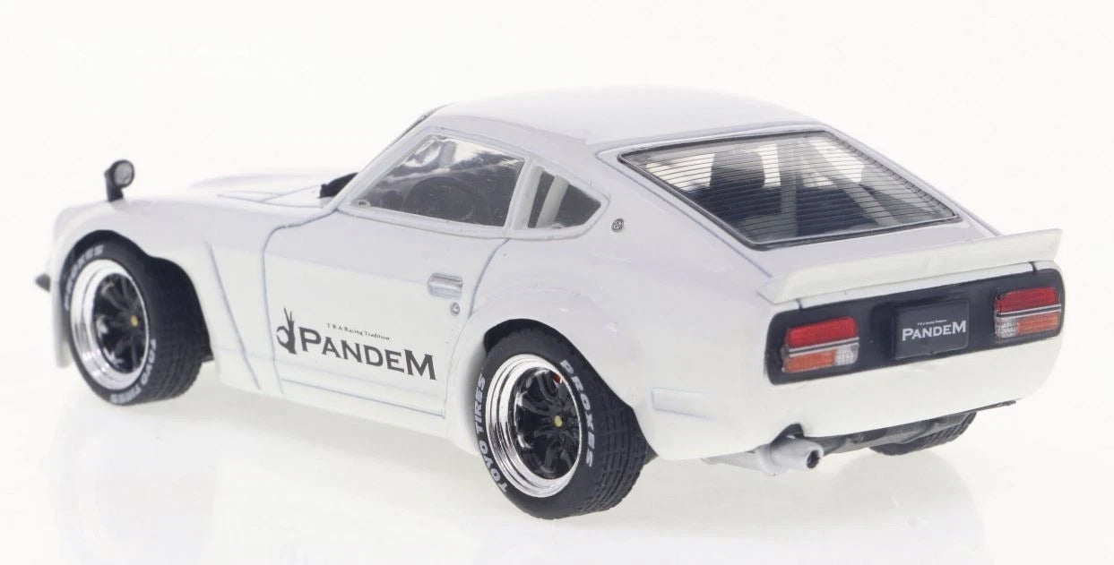 SOLIDO 1:43 Scale - 1973 Datsun Pandem 240Z Rocket Bunny, White - S4316301