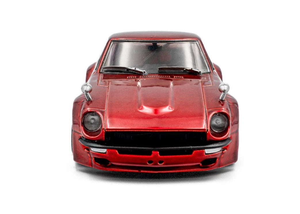 SOLIDO 1:43 Scale - 1973 Datsun Pandem 240Z Rocket Bunny, Mirror Red - S4316302