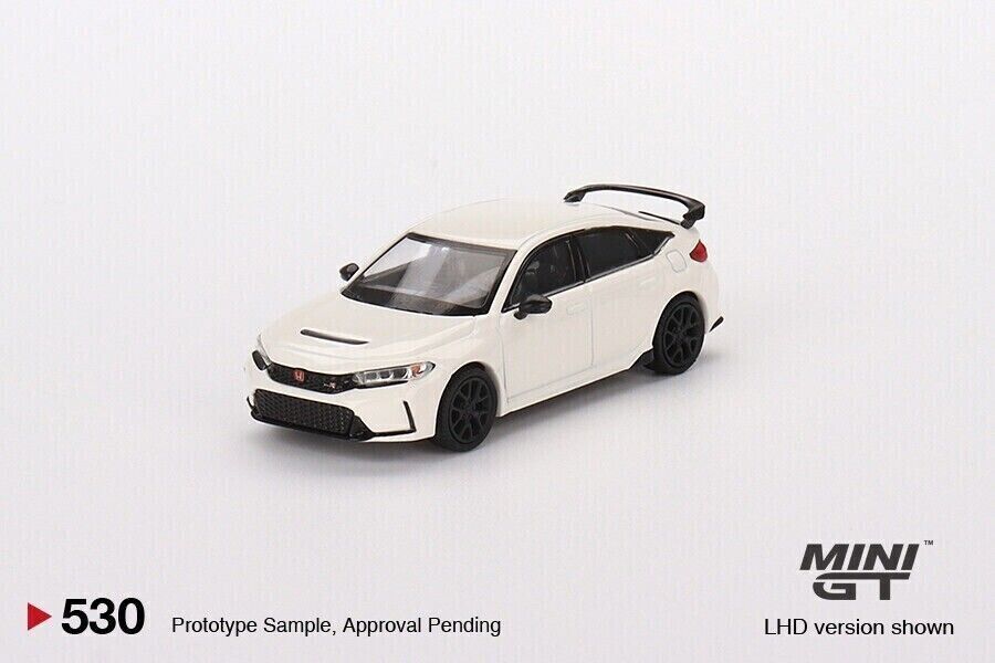 Mini GT 1:64 Scale Honda Civic Type R Championship White 2023 RHD - MGT00530R