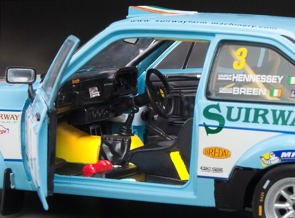 Sunstar 1:18 Ford Escort RS1800 – #3 C Breen/V.Hennessey Winner West Wales Rally