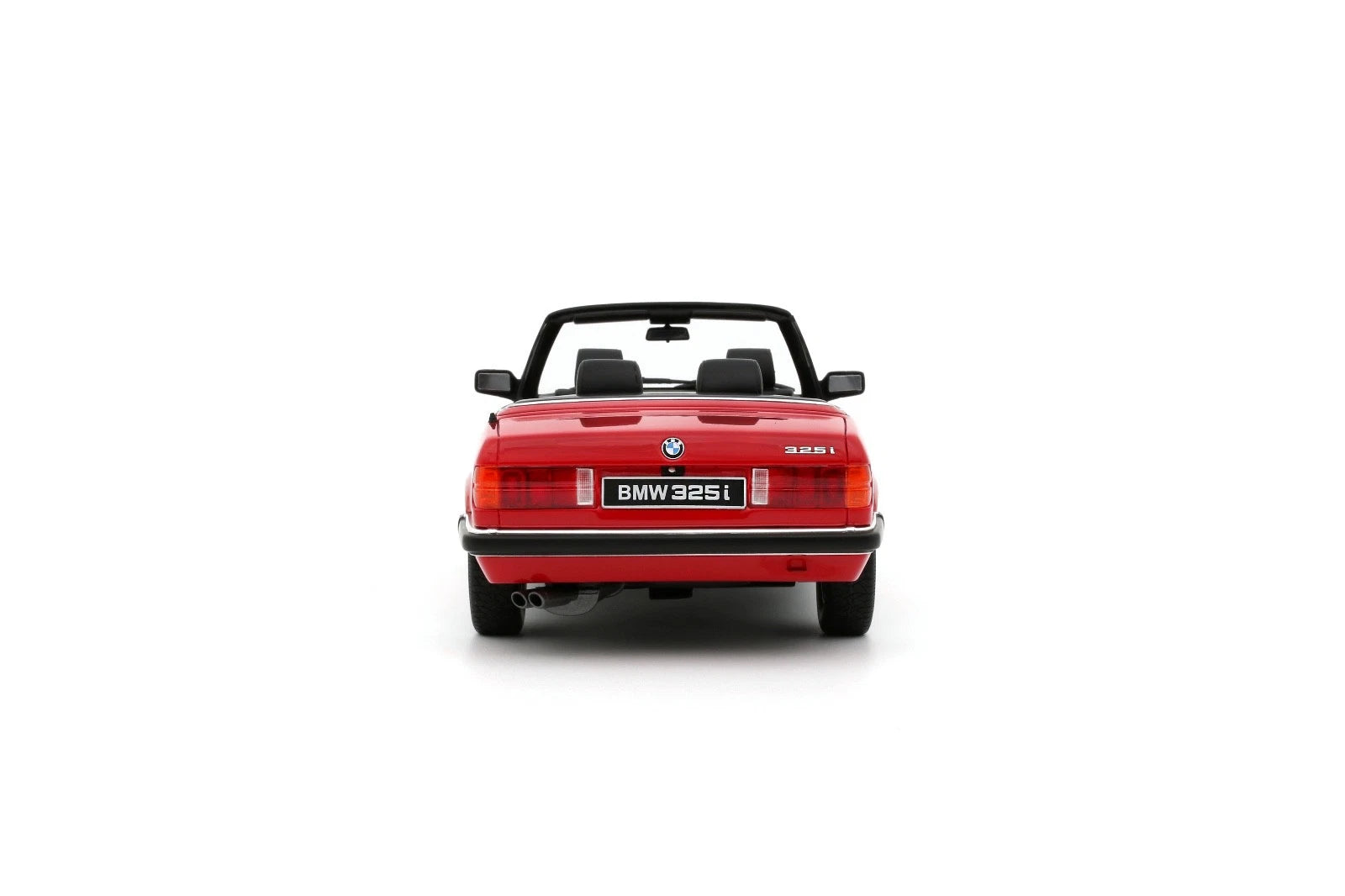 OTTO 1:18 Scale Resin Model Car - 1986 BMW E30 325i Convertible, Red - OT1194