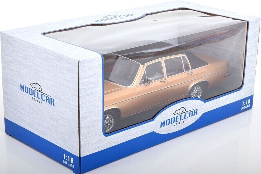 MCG 1:18 Scale Diecast Model Car - 1972 Opel Diplomat B 5.4L Automatic in Gold