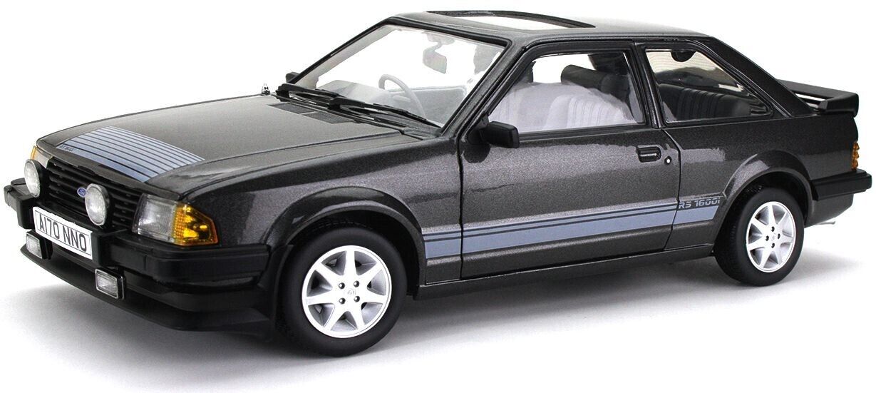 SUNSTAR 1:18 Scale Ford Escort Mk3 RS1600i in Graphite Grey - Only 360 units