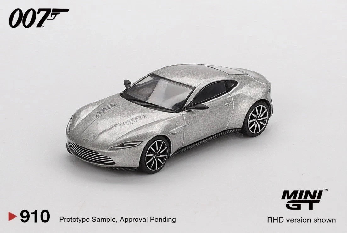 Mini GT 1:64 Aston Martin DB10 James Bond 007 Spectre, English RHD - BLISTER PACKAGING - MGT00910-007E
