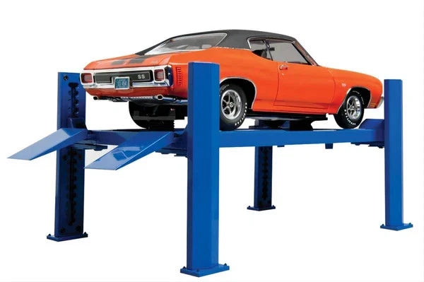 Greenlight 1:18 Scale 12884 - Adjustable Four-Post Lift Ramp Garage Accessory
