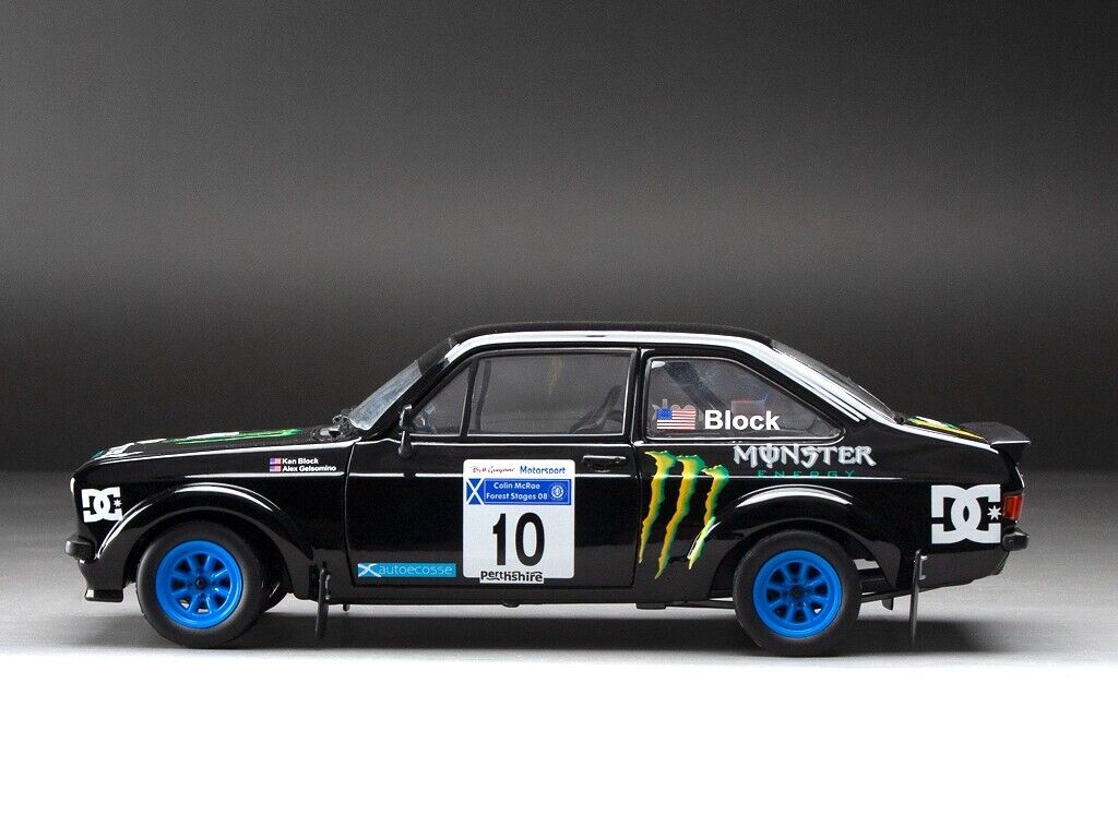 Sunstar 1:18 Ford Escort RS1800 – #10 Ken Block/A.Gelsomino – Colin McRae Forest Stages 2008 - 4858