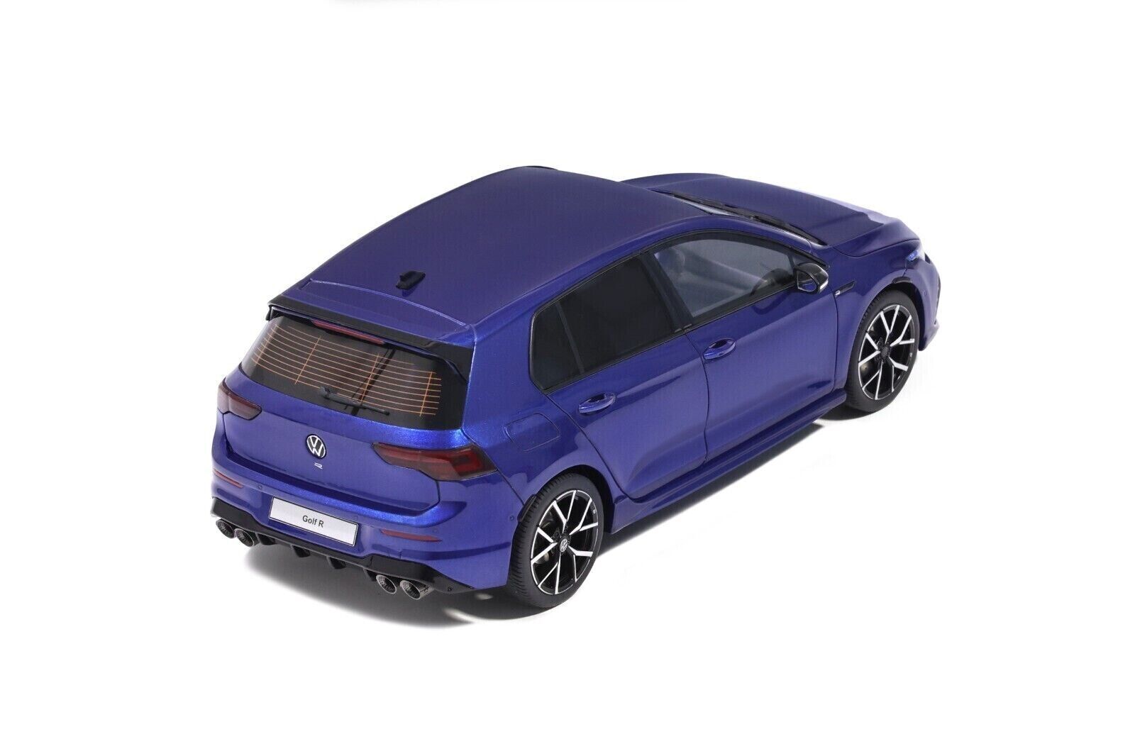 OTTO 1:18 Scale Resin Model Car - 1991 Volkswagen Golf VIII R - Blue (OT413)