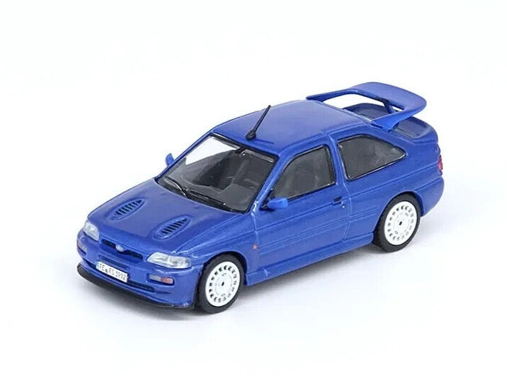 INNO64 1:64 Scale Diecast Model Car - Ford Escort RS Cosworth With OZ Alloys - Blue - RHD