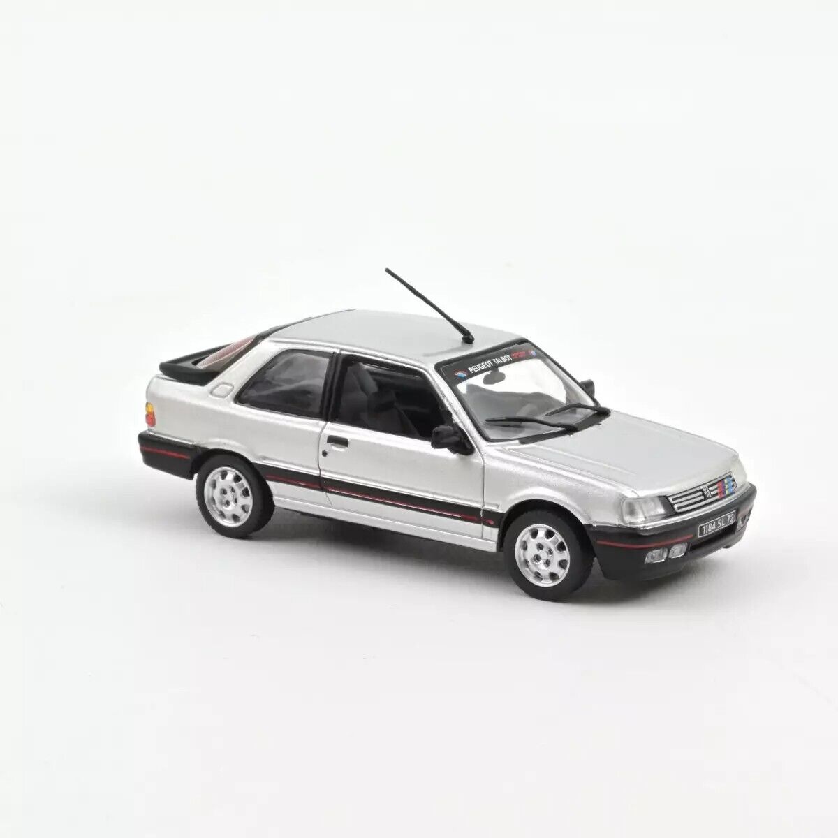 NoRev 1:43 Scale Diecast Model Car, 1987 Peugeot 309 GTi in Futura Grey
