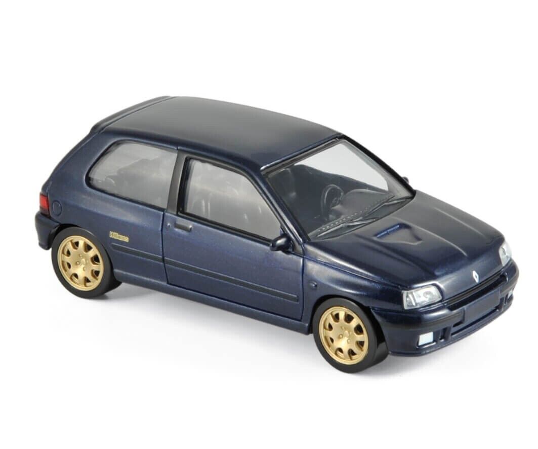 NoRev 1:43 Scale Diecast, 1993 Renault Clio Williams, Blue