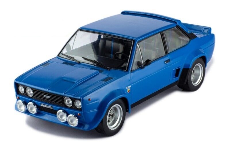 IXO 1:18 Scale Diecast Model - 1980 Fiat 131 Abarth in Blue