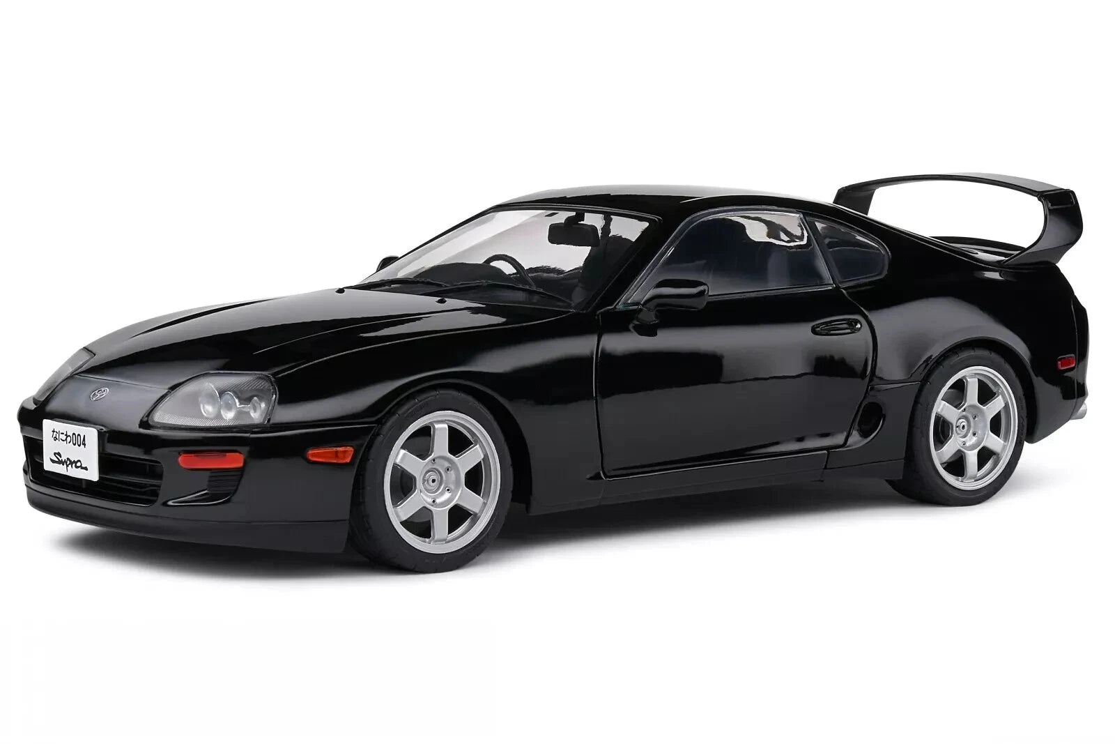 SOLIDO 1:18 Scale Diecast Model Car, 1993 Toyota Supra MK4 (A80) - Astral Black - S1807606