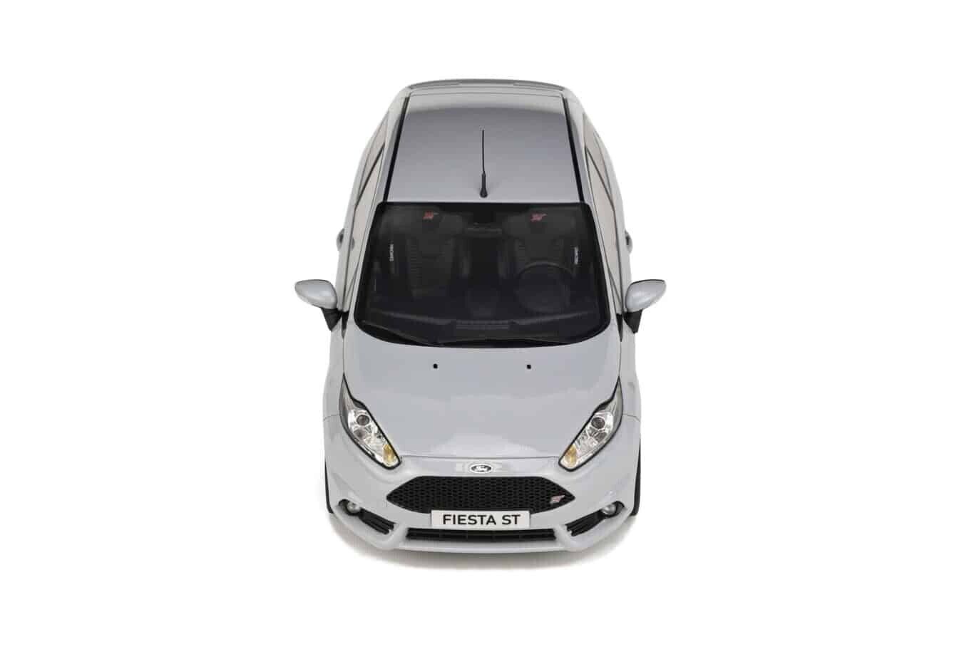 OTTO 1:18 Scale Resin Model Car - 2016 Ford Fiesta ST200 Mk7 in Grey (OT985)