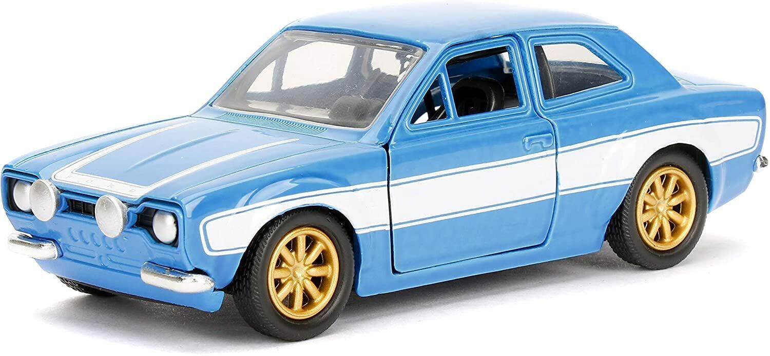1:32 Brians FORD ESCORT RS2000 MK1 model road car FAST & FURIOUS JADA 97188