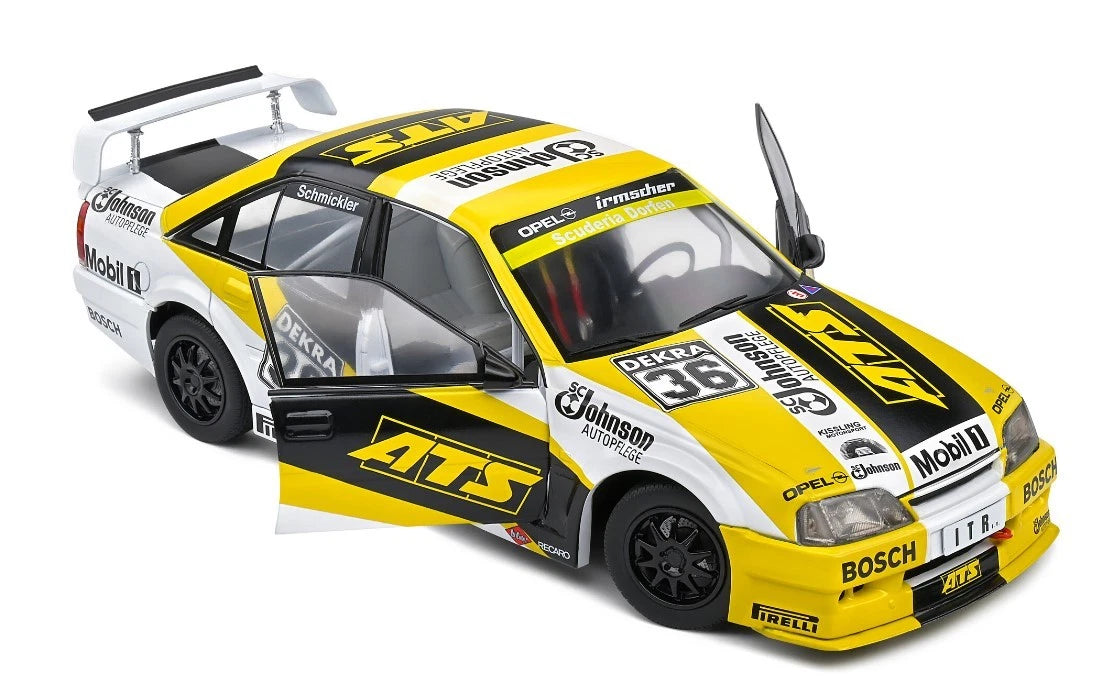 SOLIDO 1:18 Scale Diecast, 1991 Opel Omega Evolution 500 team Irmscher #36 F.ENGSTLER - S1809702