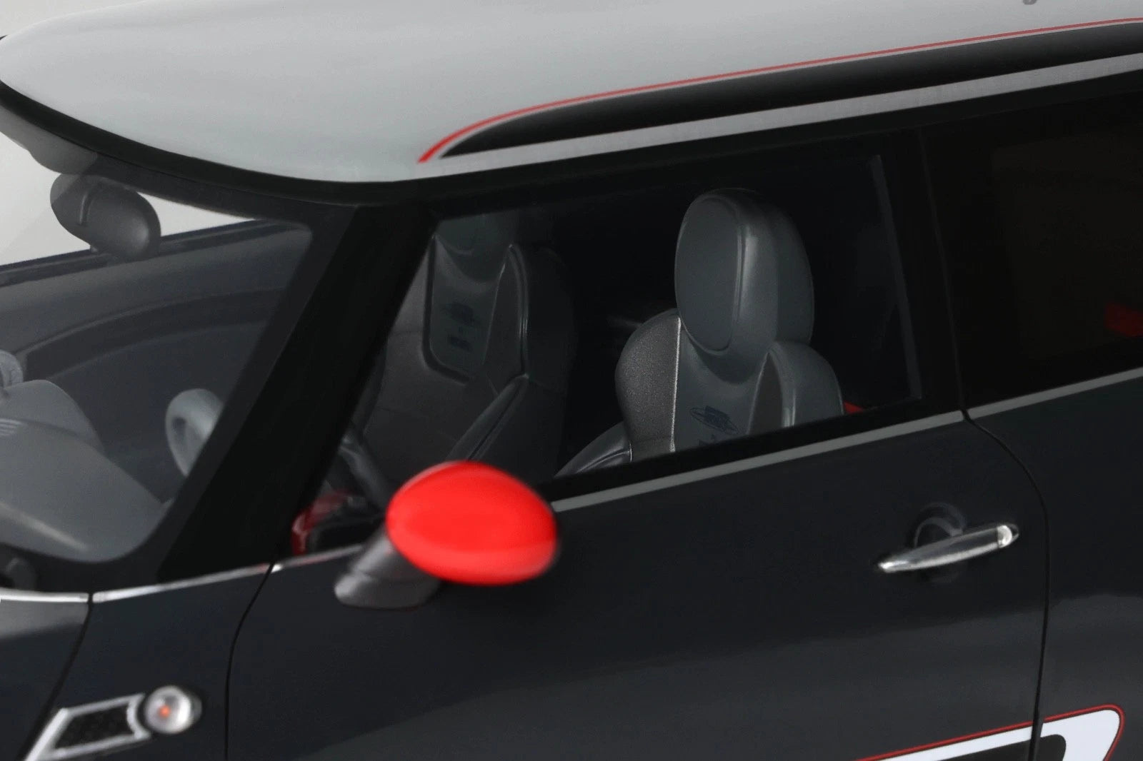 OTTO 1:18 Scale Resin - 2012 Mini Cooper JCW GP2 R56,Thunder Grey Metallic - OT497