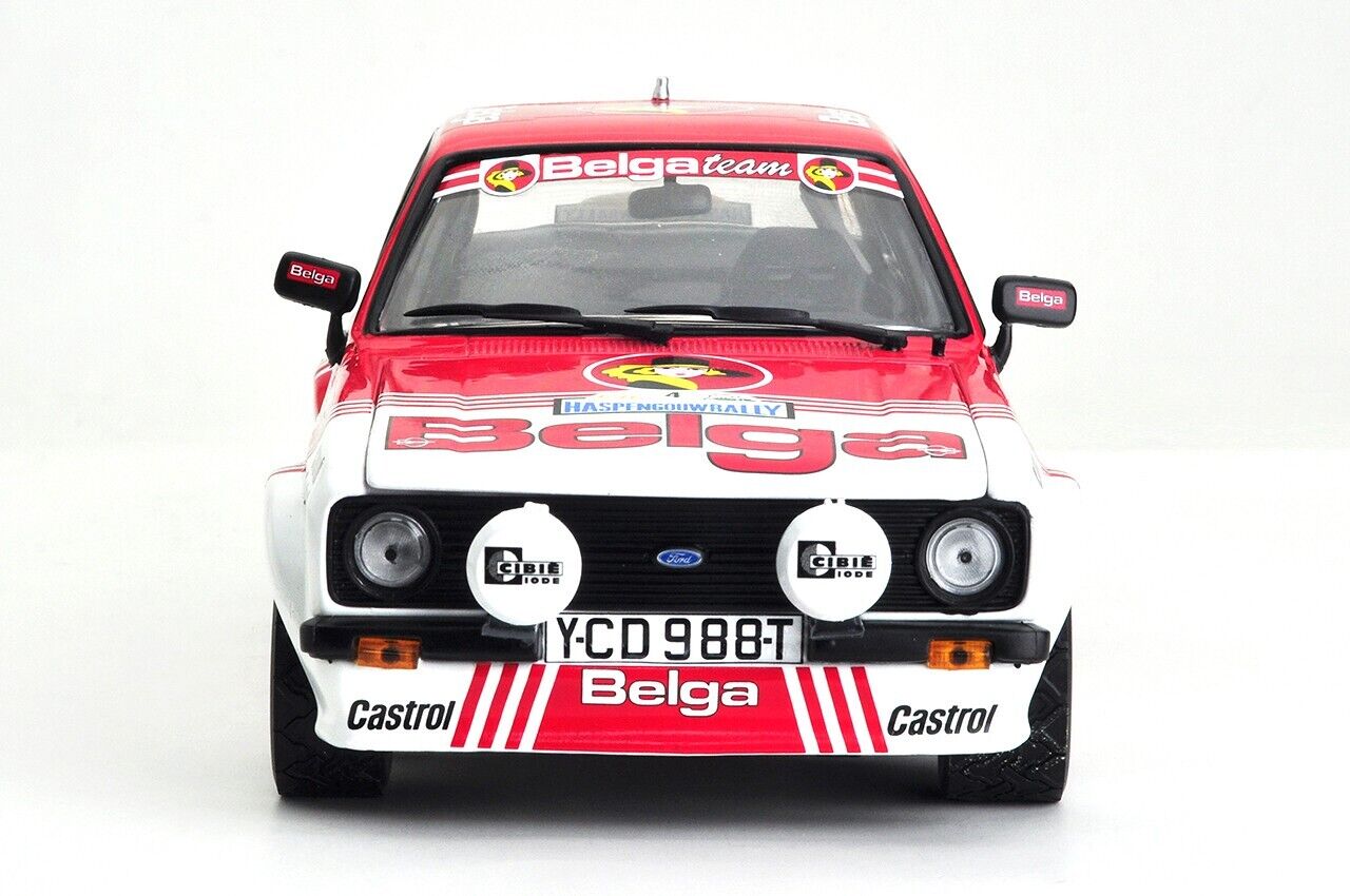 SUNSTAR 1:18 Ford Escort RS1800 MKII – #4 Droogmans /Joosten – Lotto Haspengouw