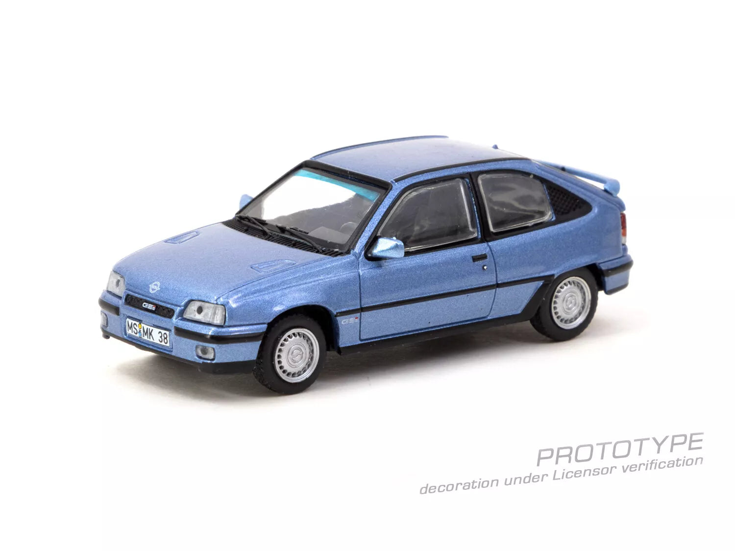 TARMAC WORKS 1:64 Scale Diecast, Opel Kadett E (Astra Mk2) GSi, Blue Metallic - T64G-065-BL