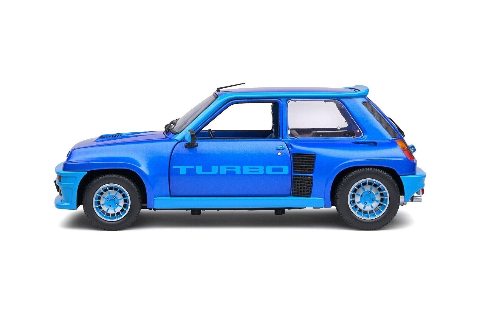 SOLIDO 1:18 Scale Diecast - 1981 Renault 5 Turbo in Blue